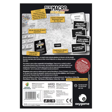 MicroMacro: Crime City - Showdown, limba romana [2]