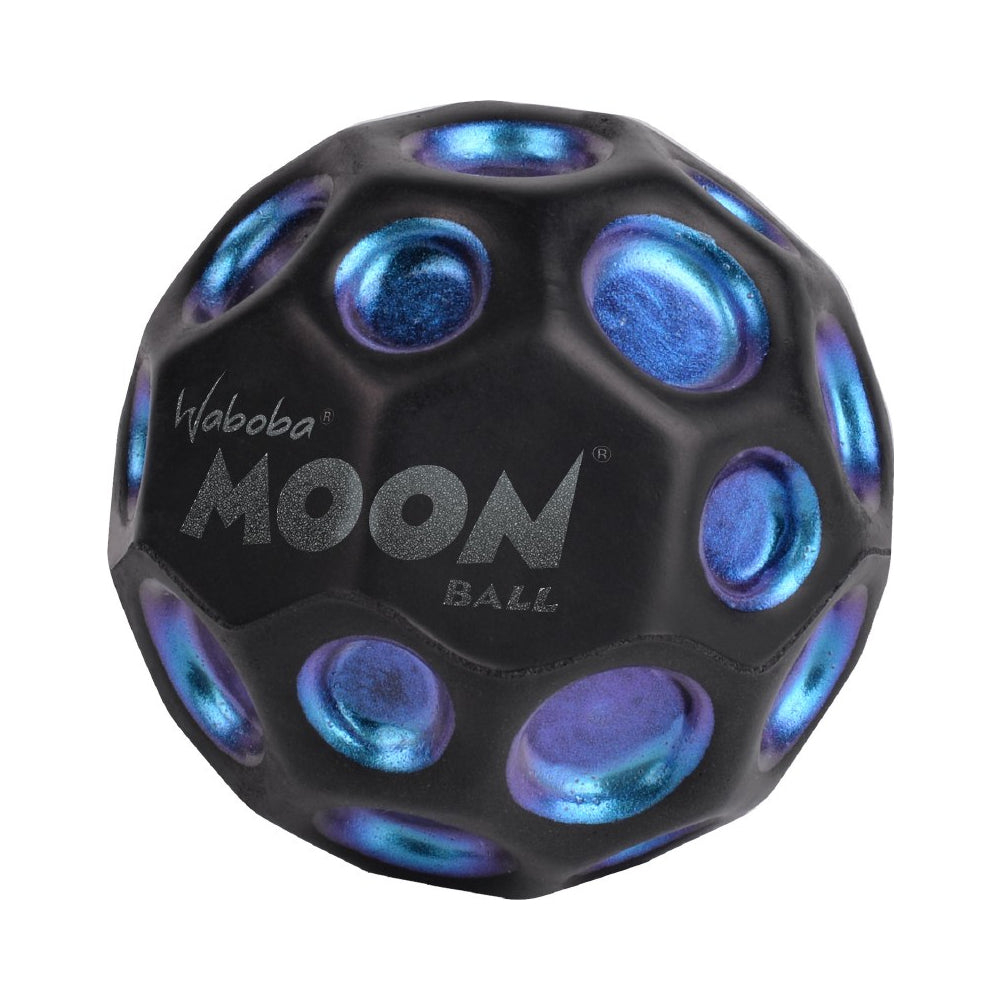 Minge hiper saritoare - Waboba Dark Side of Moon, neagra cu pete colorate [1]
