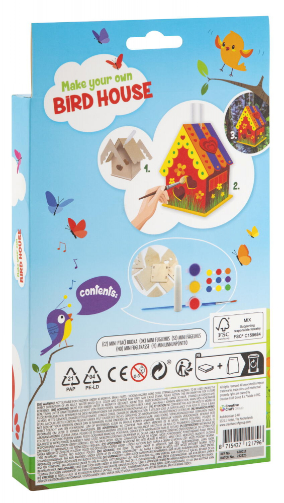 Grafix-Mini casuta pasarilor cu inimioare [2]