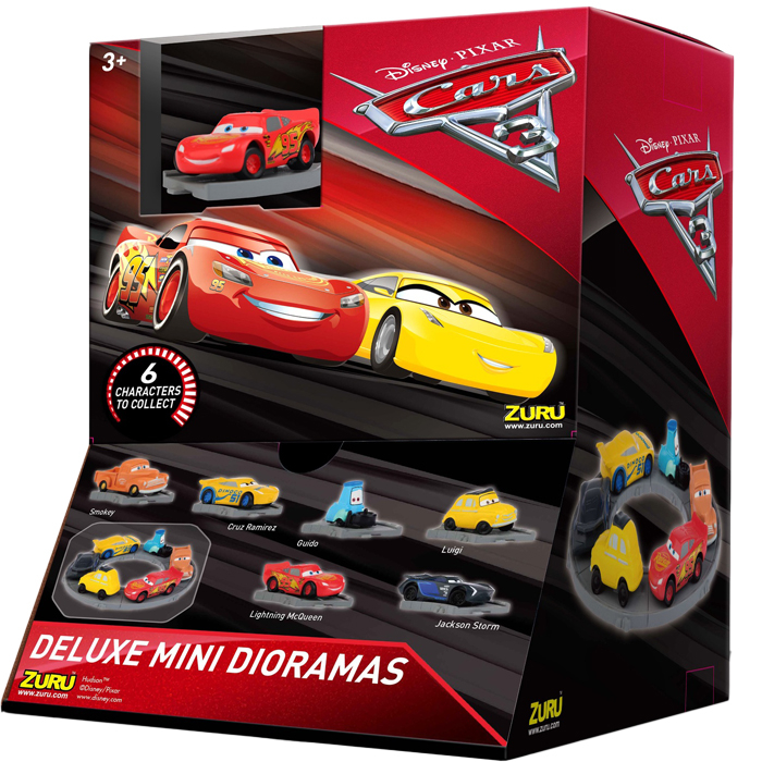Cars-Mini-figurina surpriza in capsula, Cars, set 2 buc. [3]