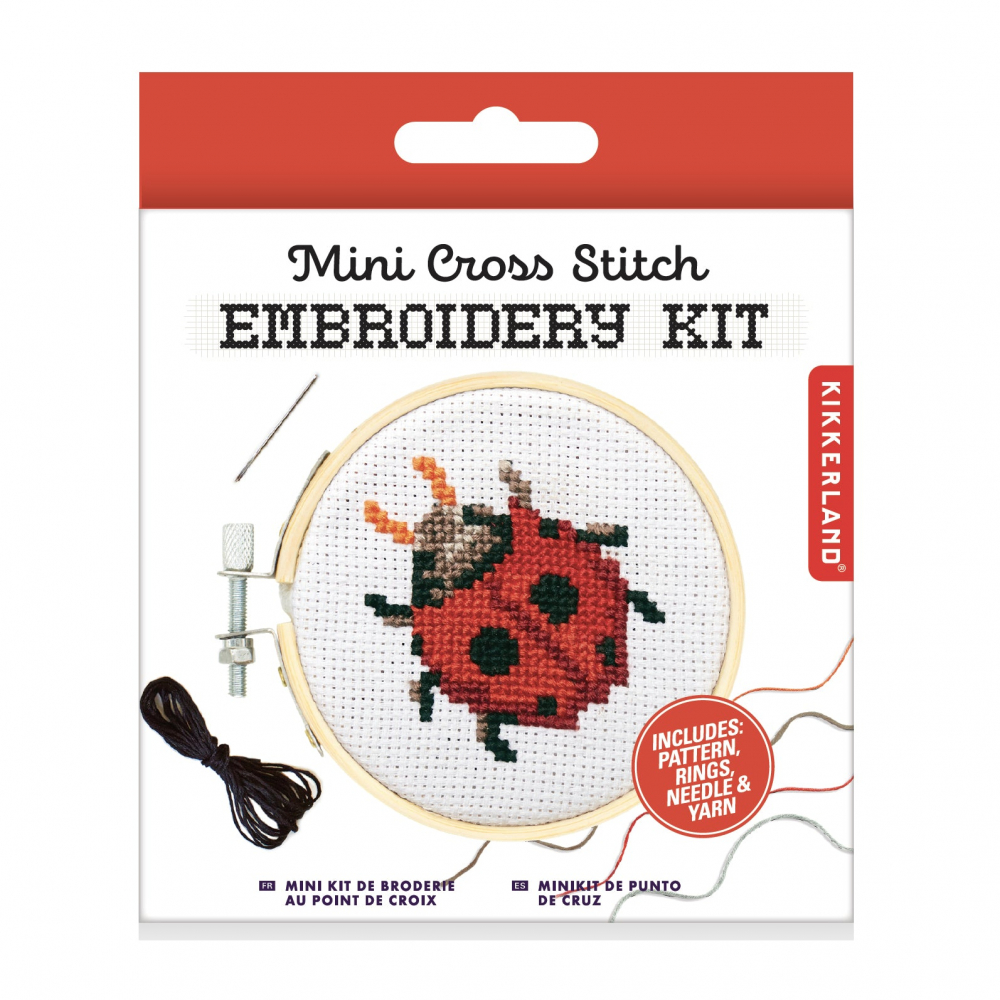 Mini Set de Broderie in Cruciulita – Buburuza [4]
