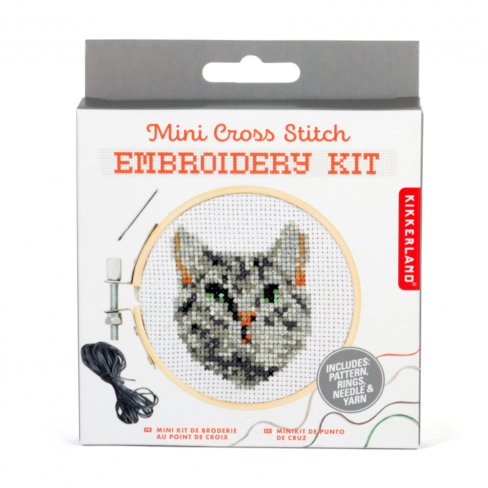 Mini Set de Broderie in Cruciulita – Pisica [3]