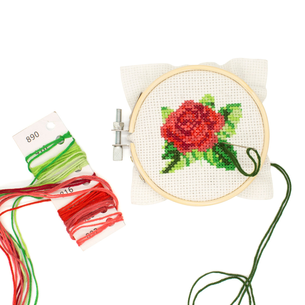 Mini-Set-de-Broderie-in-Cruciulita-Trandafir-Kikkerland [2]