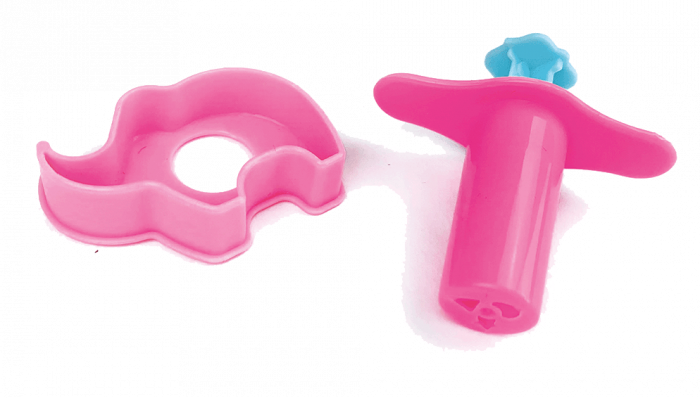 Beleduc-Miniset de modelaj cu 10 culori de plastilina usoara Monstruleti Roz [2]