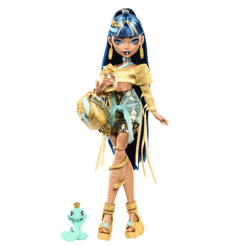 Mattel-Monster High Papusa Cleo Denile Si Cobra Hissette [8]