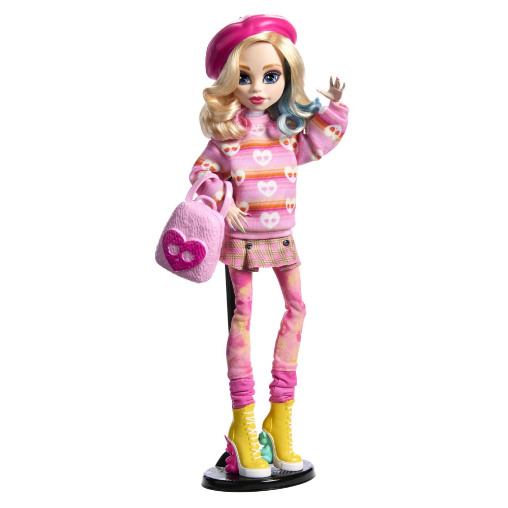 Mattel-Monster High Wednesday Papusa Enid Sinclair [6]