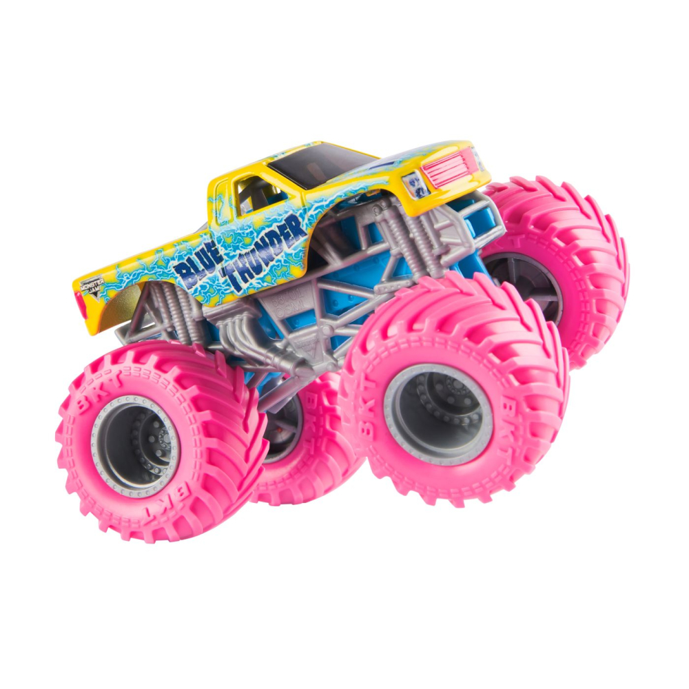 Monster Jam Masinuta Metalica Blue Thunder Scara 1 La 64 [5]