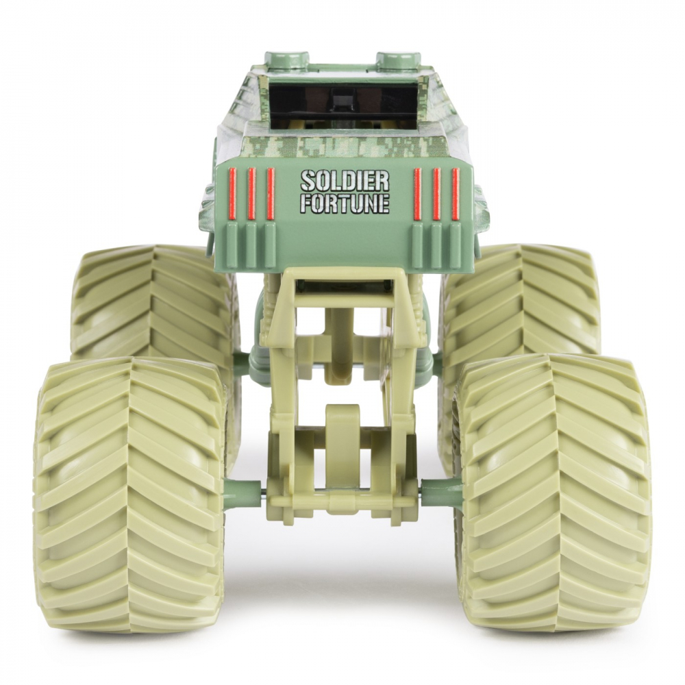Monster Jam Masinuta Metalica Soldier Fortune Scara 1:24 [6]