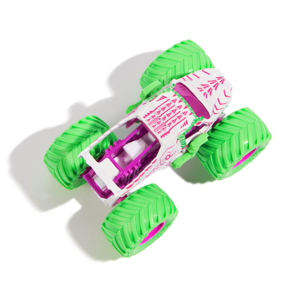 Monster Jam Nitro Neon Masinuta Metalica Thunderroarus Scara 1 La 64 [4]