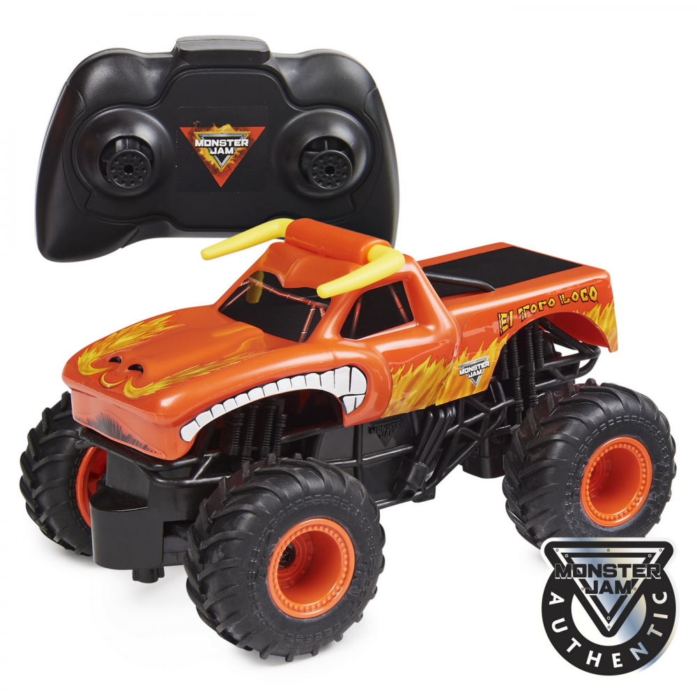 Monster Jam Rc Masinuta El Toro Loco Scara 1:24 [5]