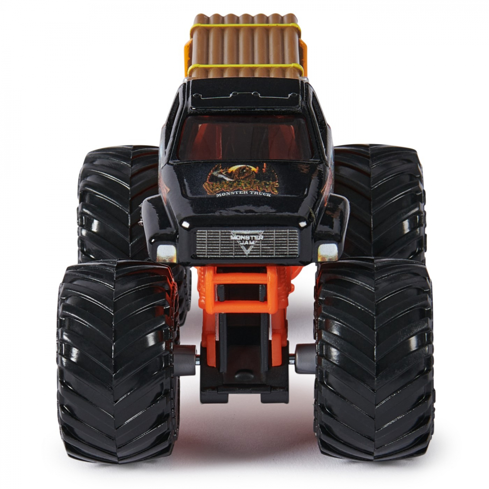 Monster Jam Set 2 Masinute Metalice Lumberjack Si Axe Scara 1:64 [5]
