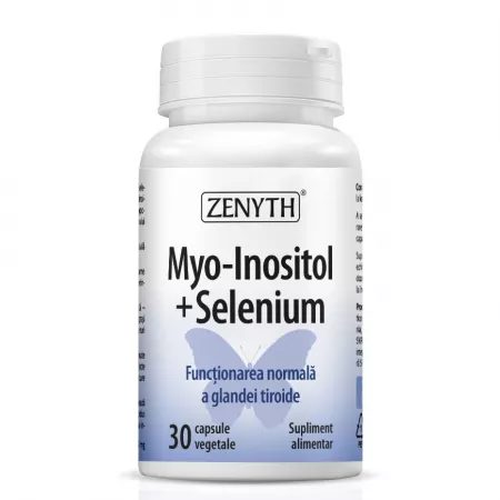 Myo-Inositol + Selenium, 30 capsule vegetale, Zenyth [1]