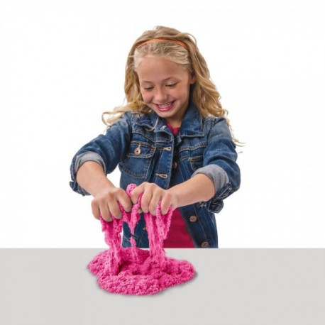 Kinetic Sand-Nisip Kinetic Colorat - Roz 397 g - Kinetic Sand [4]