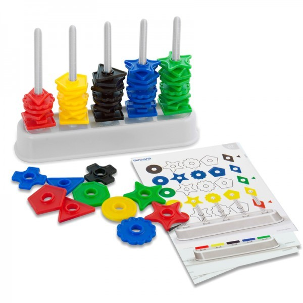 Miniland Numaratoare Abacolor cu forme si activitati [2]