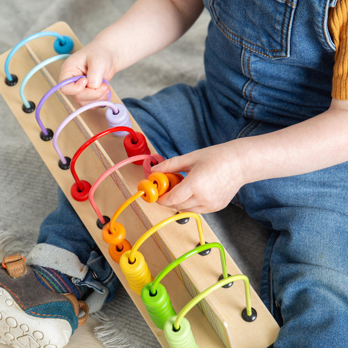 BIGJIGS Toys-Numaratoare din lemn - Adunari si scaderi [5]
