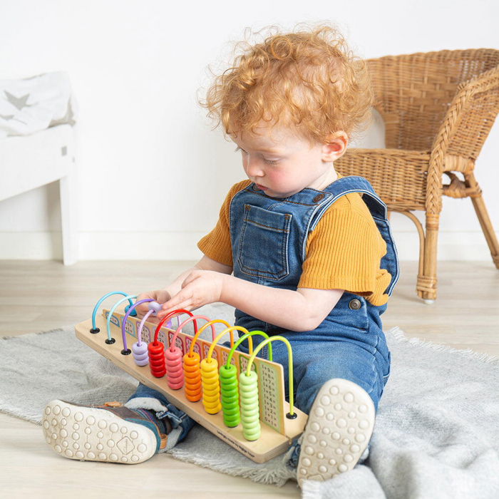 BIGJIGS Toys-Numaratoare din lemn - Adunari si scaderi [7]