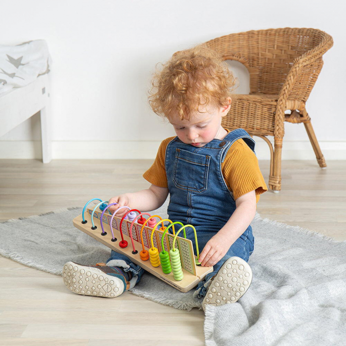 BIGJIGS Toys-Numaratoare din lemn - Adunari si scaderi [4]