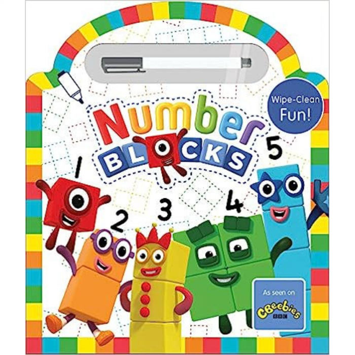 Learning Resources Numberblocks - Carticica Scriu si sterg Numberblocks 123 [6]