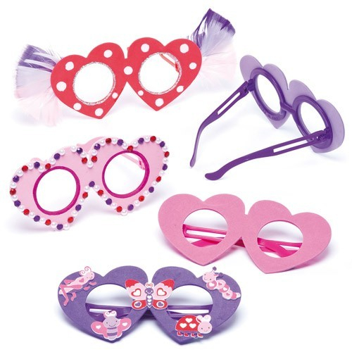Baker Ross Ochelari din neopren Inimioare - Baker Ross [2]