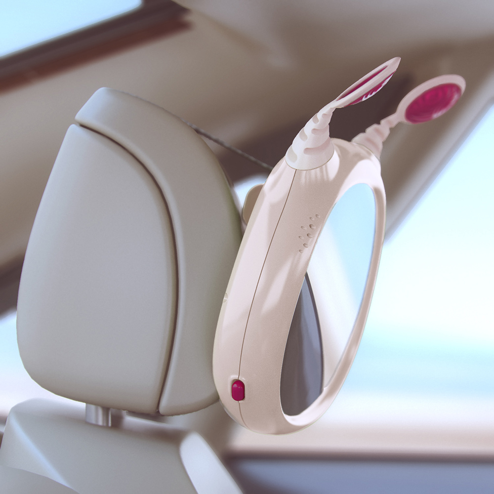 Benbat-Oglinda muzicala auto pentru supraveghere copil Benbat Oly Beige [5]