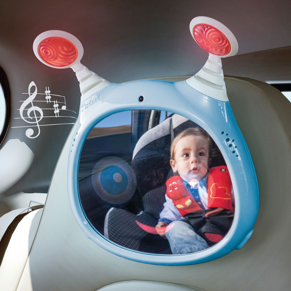 Benbat-Oglinda muzicala auto pentru supraveghere copil Benbat Oly Blue [3]