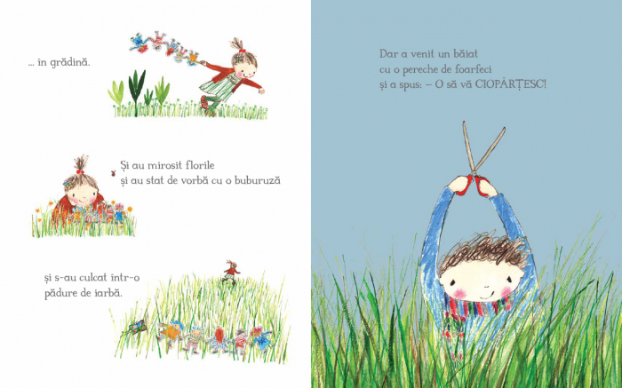 Editura Cartea Copiilor Omuletii de hartie - de Julia Donaldson ilustratii de Rebecca Cobb [8]