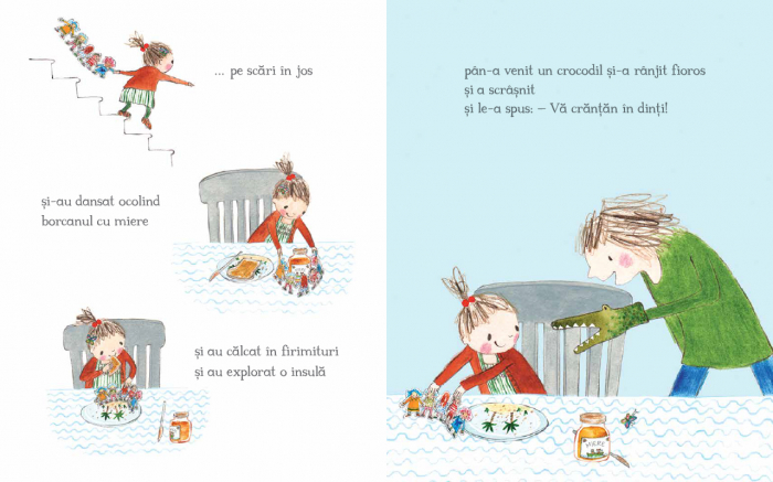 Editura Cartea Copiilor Omuletii de hartie - de Julia Donaldson ilustratii de Rebecca Cobb [7]