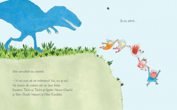 Editura Cartea Copiilor Omuletii de hartie - de Julia Donaldson ilustratii de Rebecca Cobb [5]