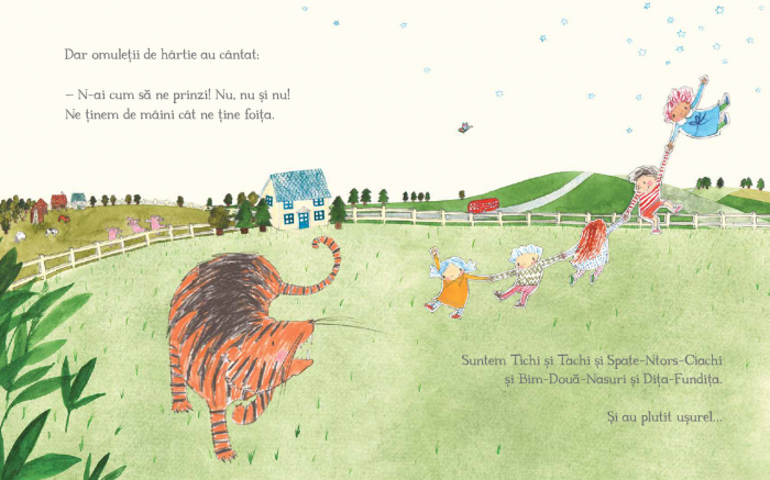 Editura Cartea Copiilor Omuletii de hartie - de Julia Donaldson ilustratii de Rebecca Cobb [6]