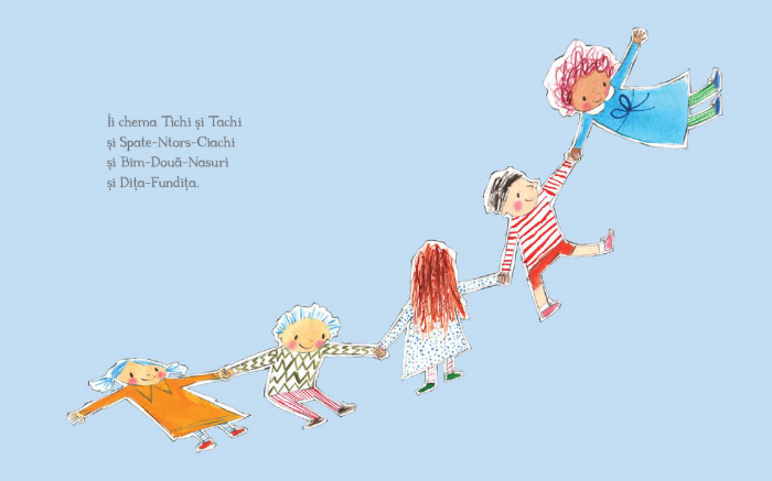 Editura Cartea Copiilor Omuletii de hartie - de Julia Donaldson ilustratii de Rebecca Cobb [3]
