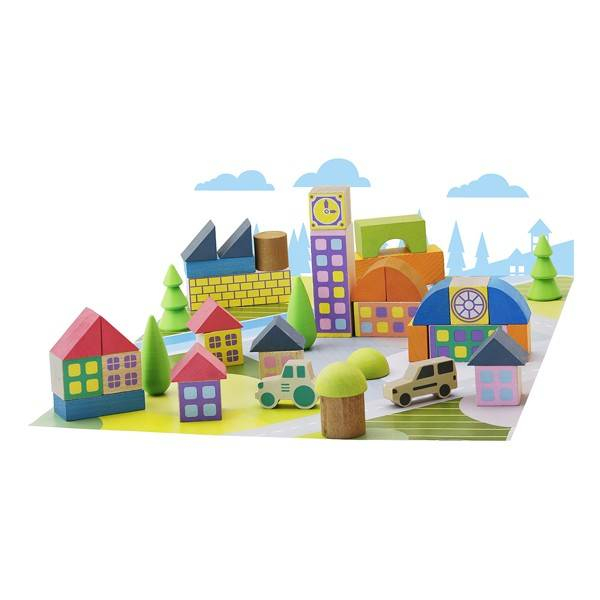 Jeu Jura Oras din cuburi- 40 piese [2]