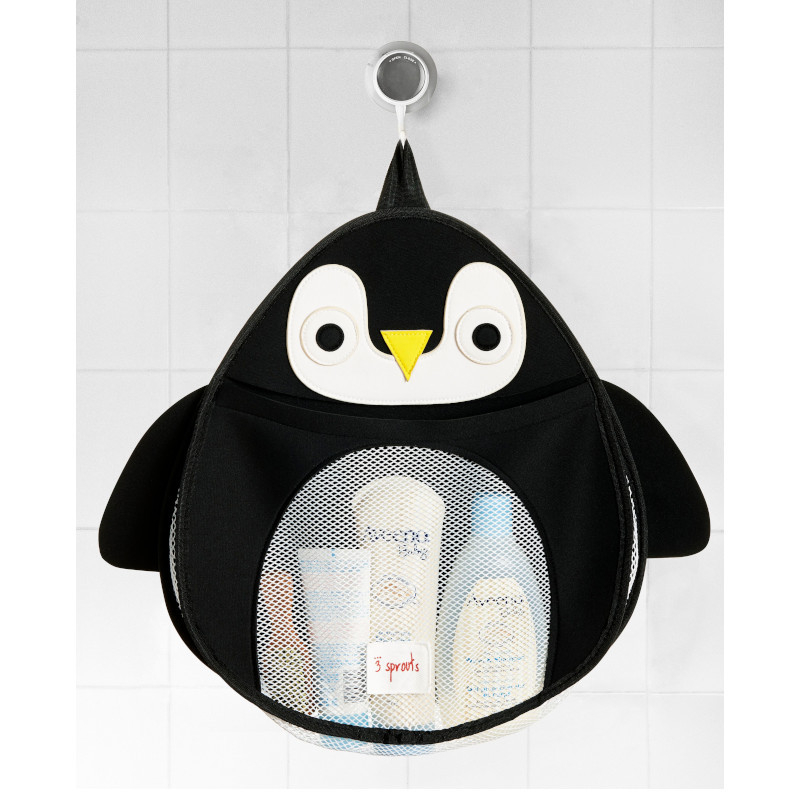 Organizator de baie pentru cosmetice si jucarii, Pinguin, 3 Sprouts [2]