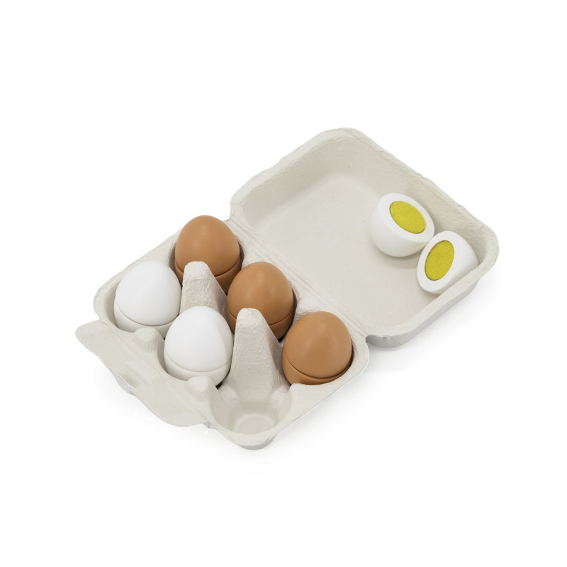 Oua din lemn jumatati (6 pcs), Viga [1]