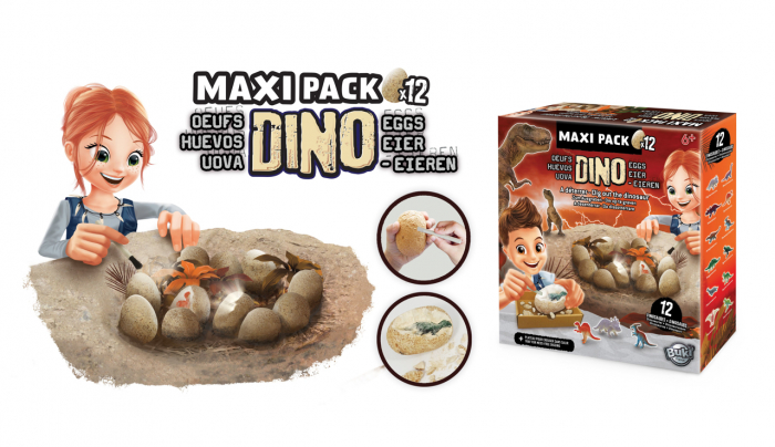 Buki France-Oua Dino Mega Set 12 oua cu fosile [5]