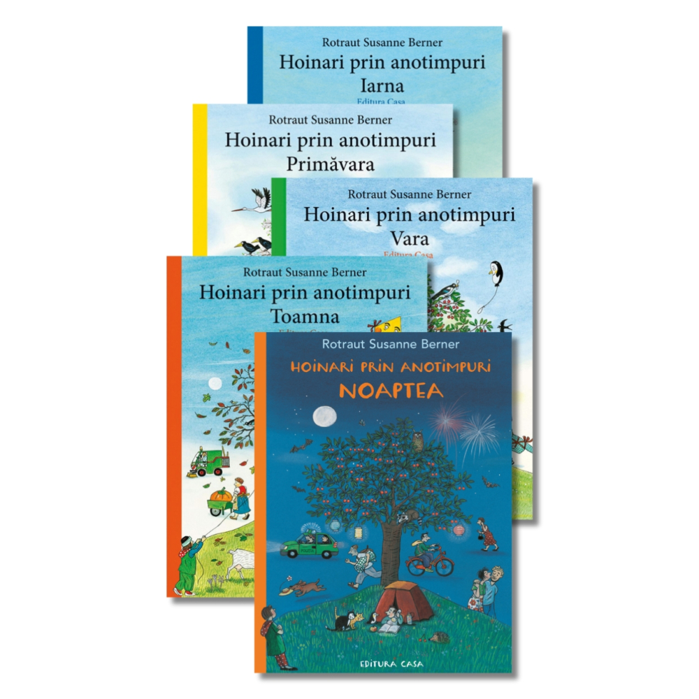 Pachet Hoinari prin anotimpuri 5 volume: Anotimpurile + Noaptea - Rotraut Susanne Berner [3]