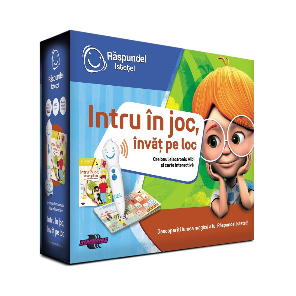 Pachet Raspundel Istetel, creion si carte Intru in joc, invat pe loc [1]
