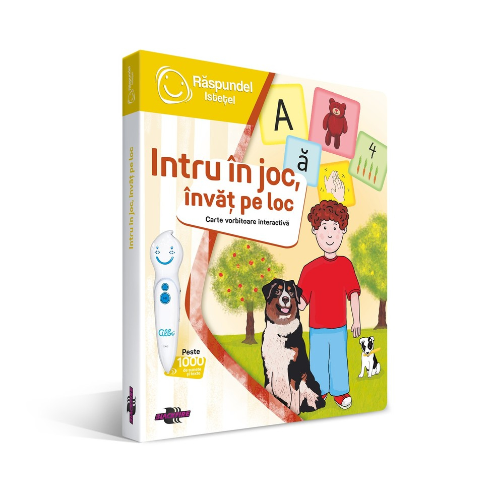 Pachet Raspundel Istetel, creion si carte Intru in joc, invat pe loc [2]