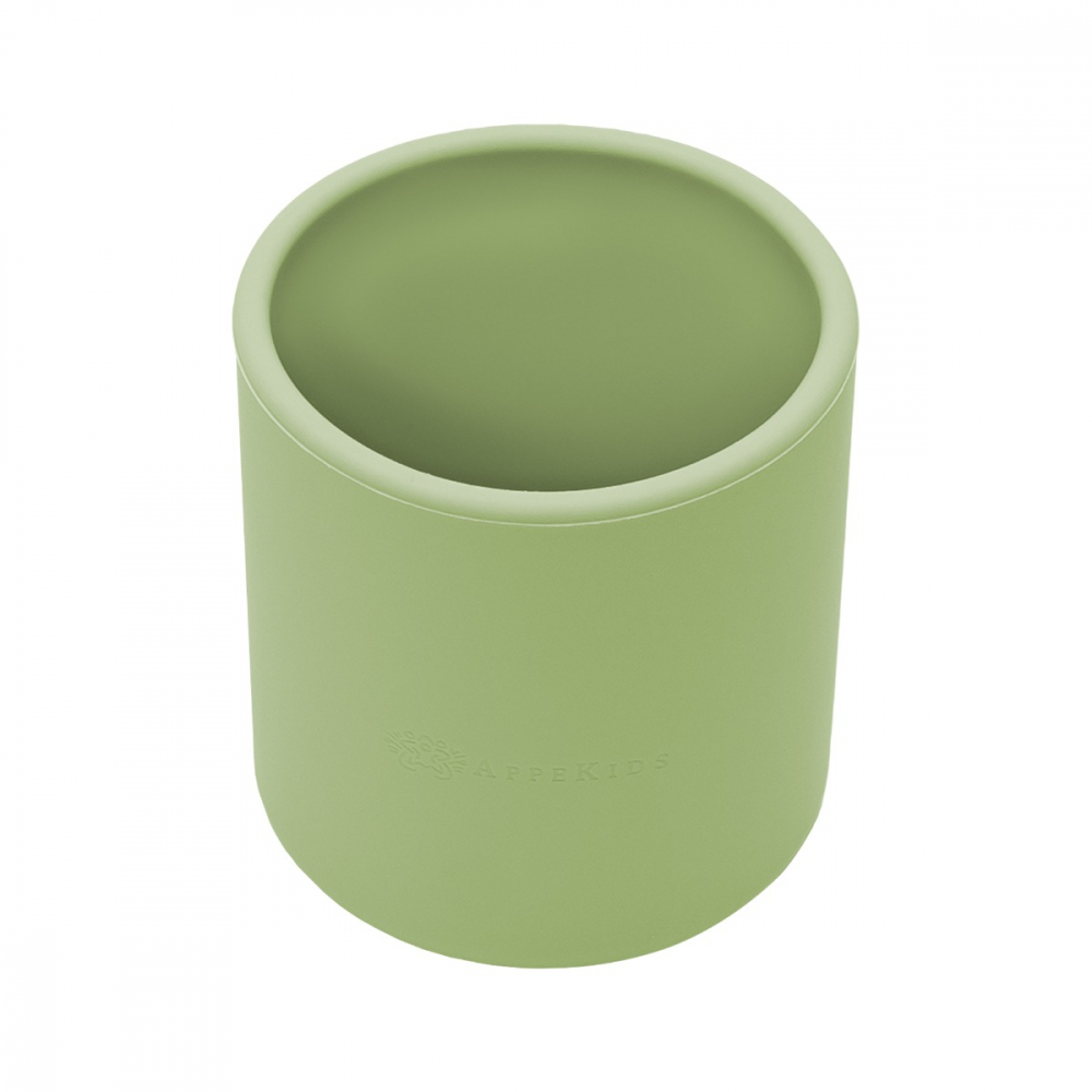 Pahar din silicon, AppeKids - Raw Green [6]