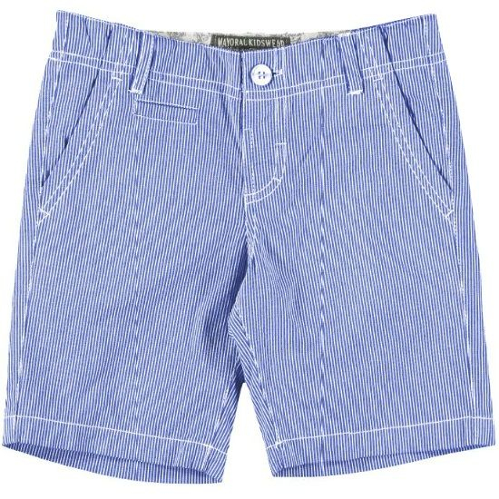 Mayoral-Pantaloni scurti bleu cu dungi (3206), 104 cm [1]