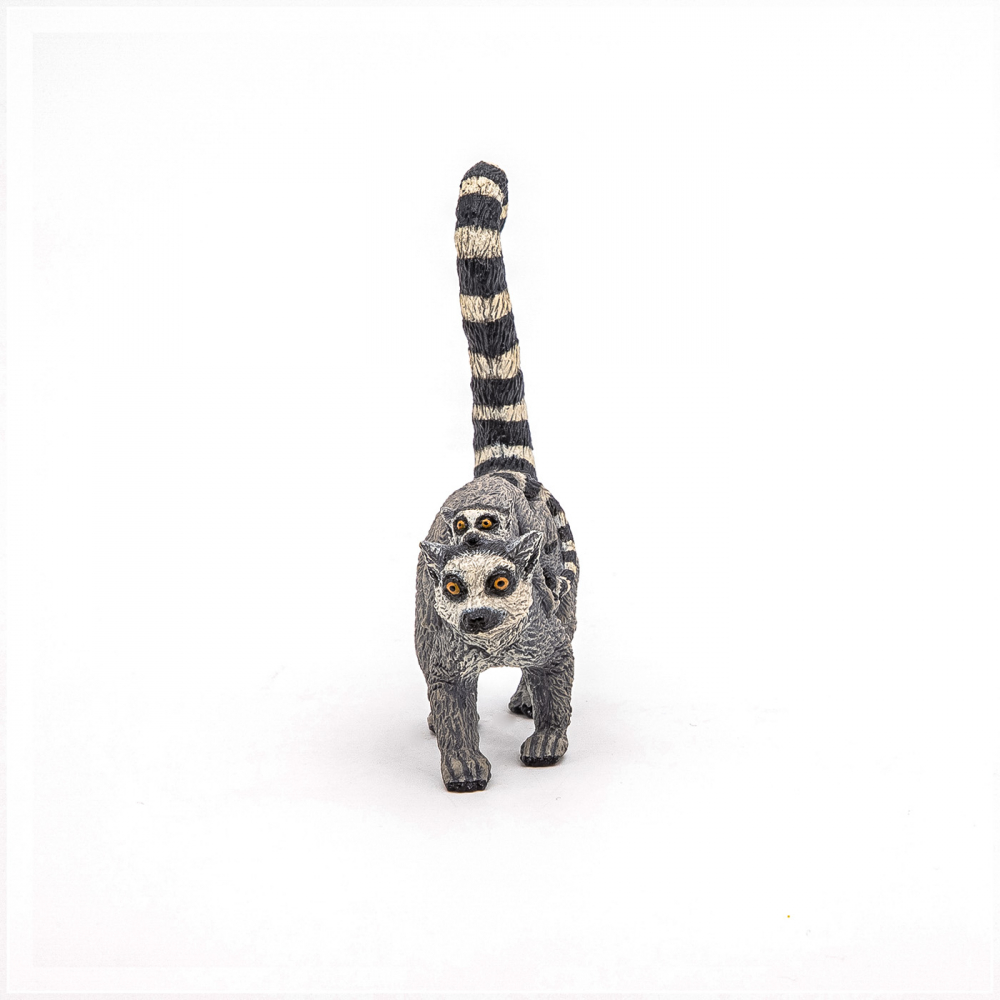 Papo Figurina Lemur Cu Pui [7]
