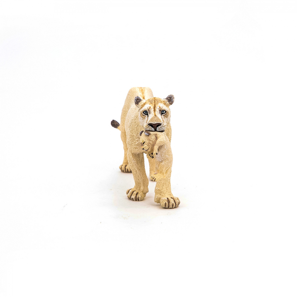 Papo Figurina Leoaica Alba Cu Pui [6]
