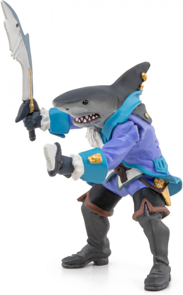 Papo Figurina Mutant Rechin Cu Jacheta Albastra [3]