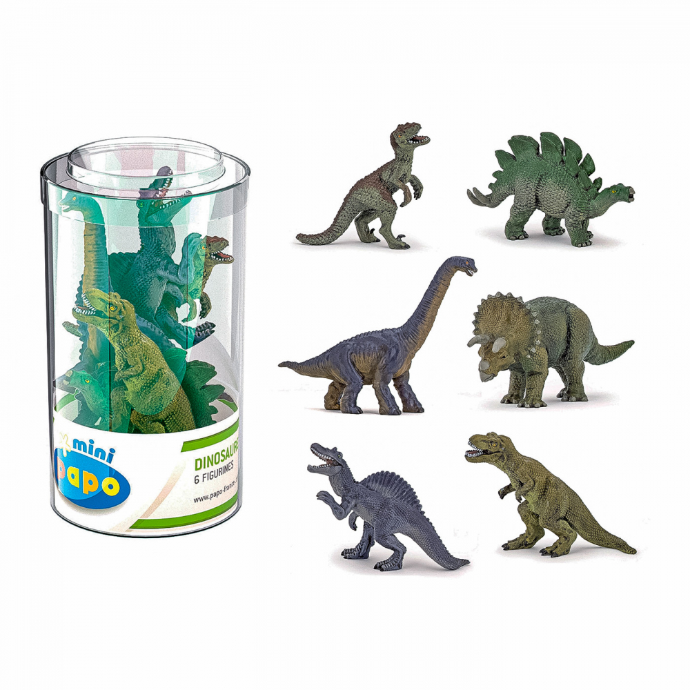 Papo Figurina Set 6 Mini Figurine Dinozauri [2]