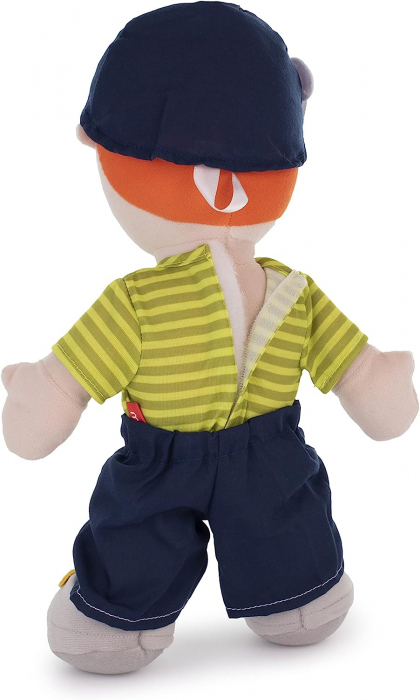 Miniland Papusa baietel caucazian - Invat sa ma imbrac singur [2]