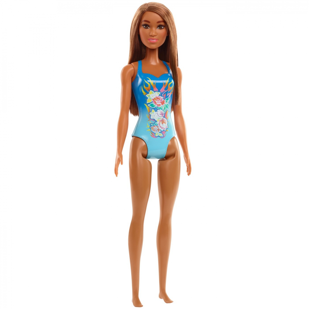 Papusa Barbie Satena Cu Costum De Baie Albastru [2]