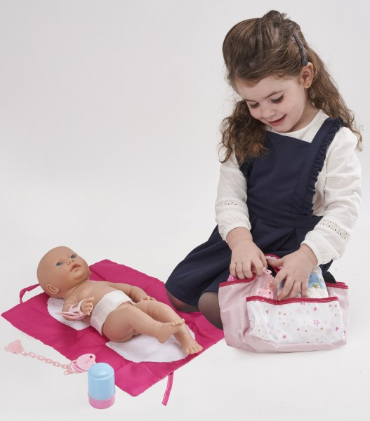 Papusa-bebe-nou-nascut-45-cm-Falca-cu-gentuta-echipata-corespunzator-pentru-schimbul-scutecului-Falca [2]