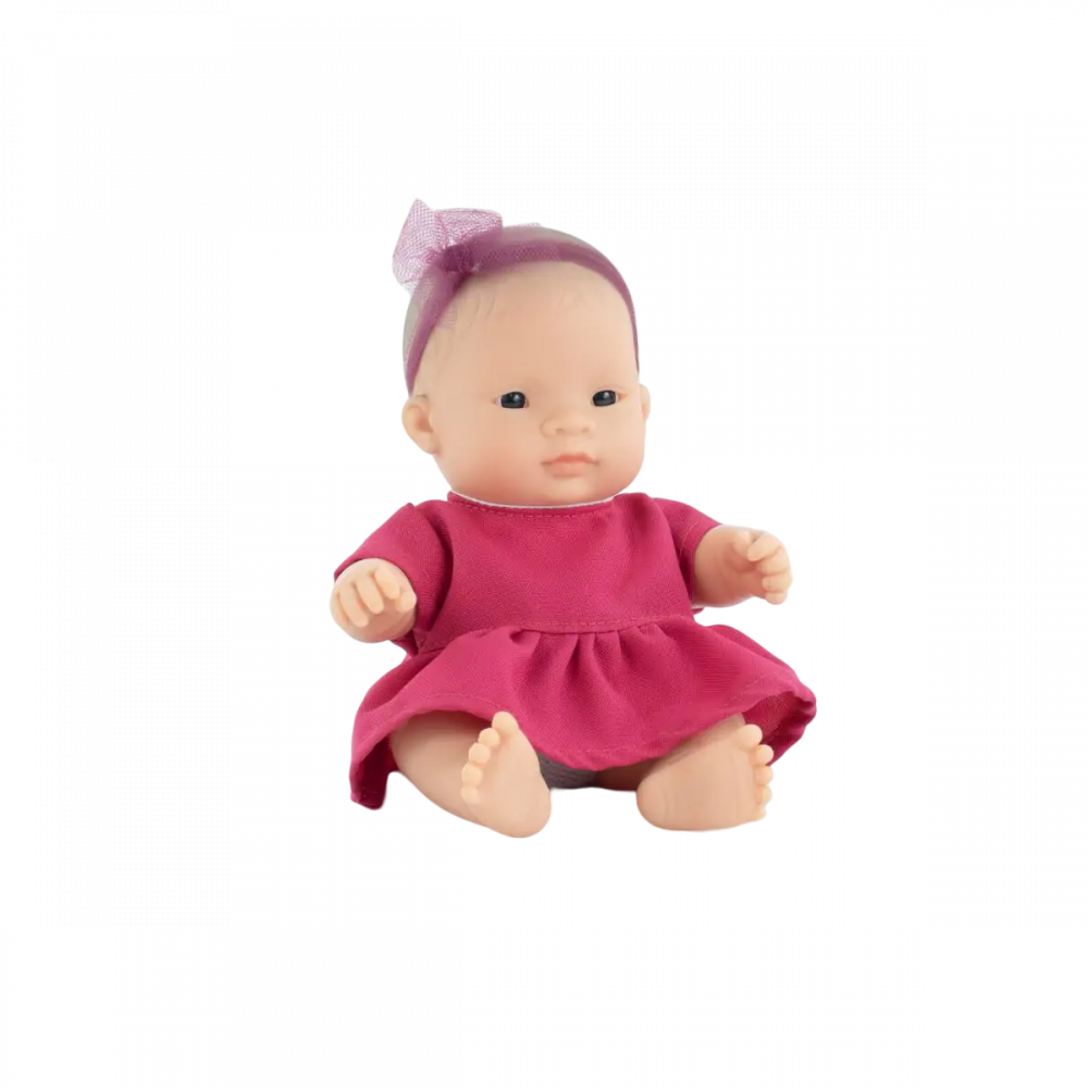 Papusa-bebelus-fetita-asiatica-21-cm-in-rochita,-corp-parfumat,-colectia-My-Friends-and-Me-Miniland [1]