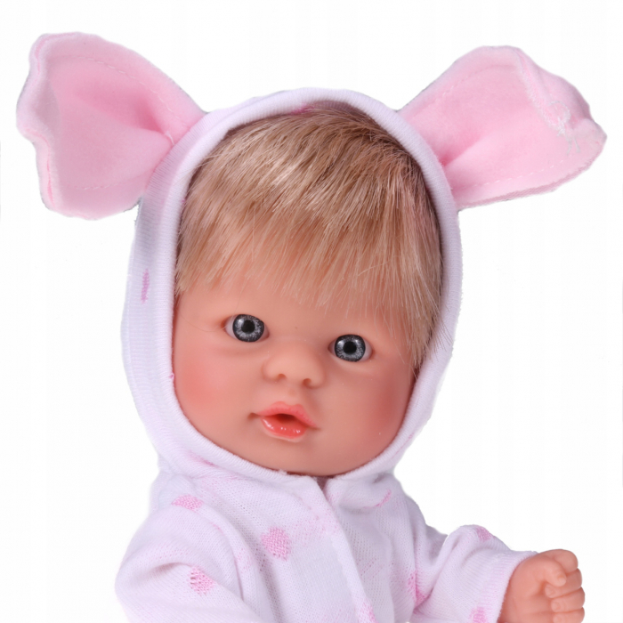 Asivil S.L.-Papusa Bomboncin cu Costumas de Iepuras 20cm [2]