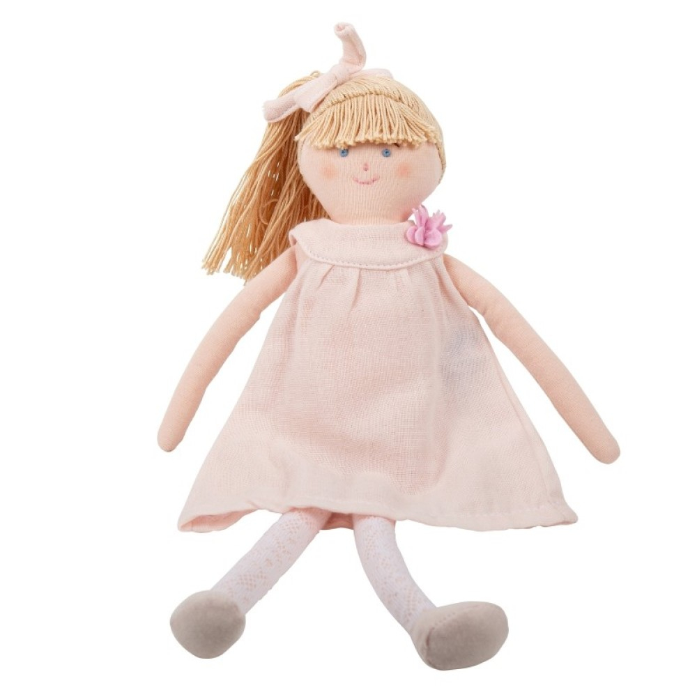 Trousselier-Papusa din bumbac - Roz pastel [2]