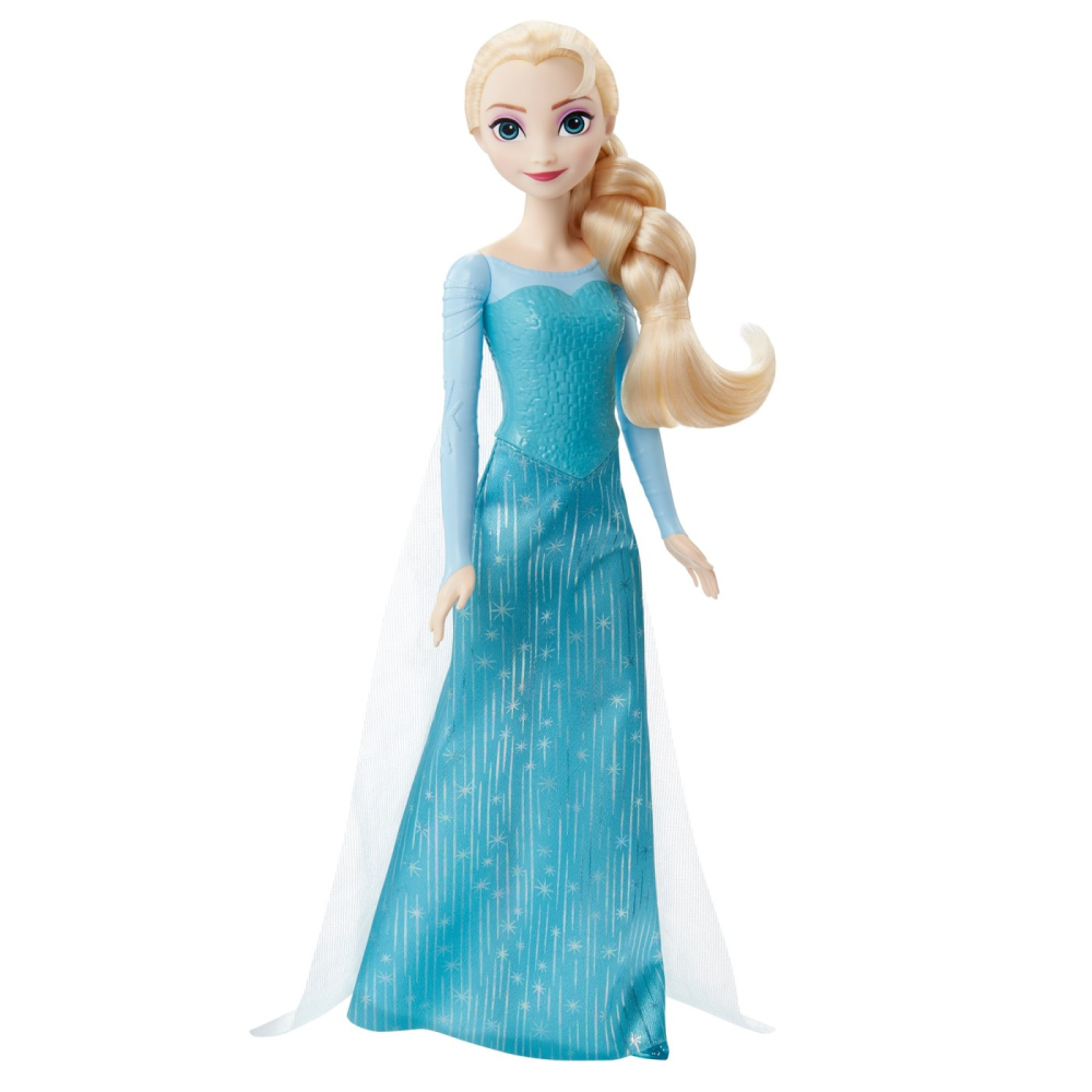 Mattel-Papusa Disney Frozen Elsa Cu Rochie Albastra [2]
